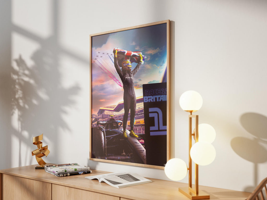 Lewis Hamilton 2024 Silverstone GP Record Breaking Win