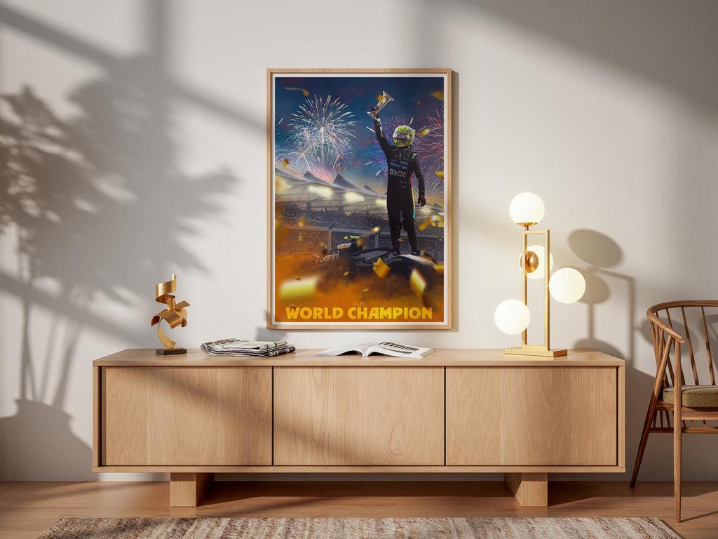 Lando Norris F1 2025 World Drivers Champion