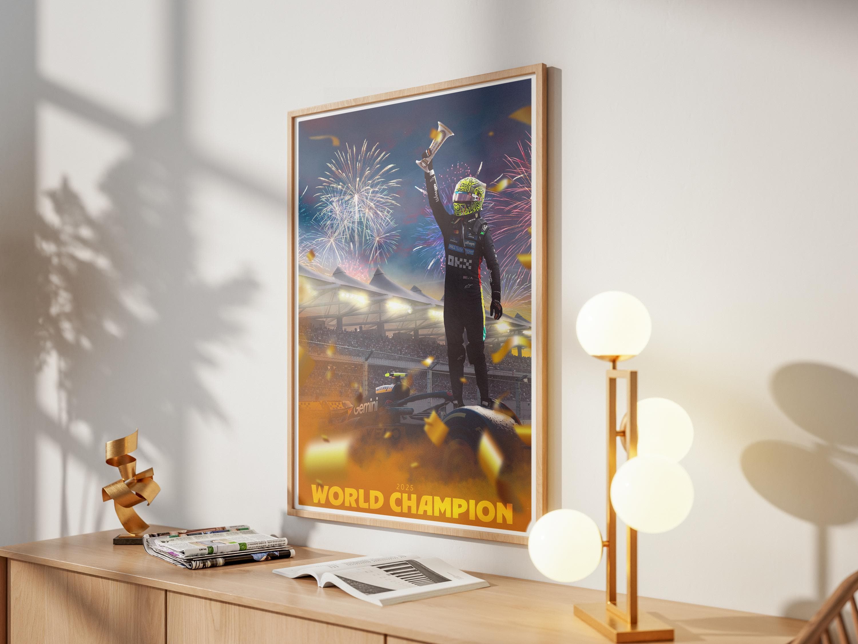 Lando Norris F1 2025 World Drivers Champion