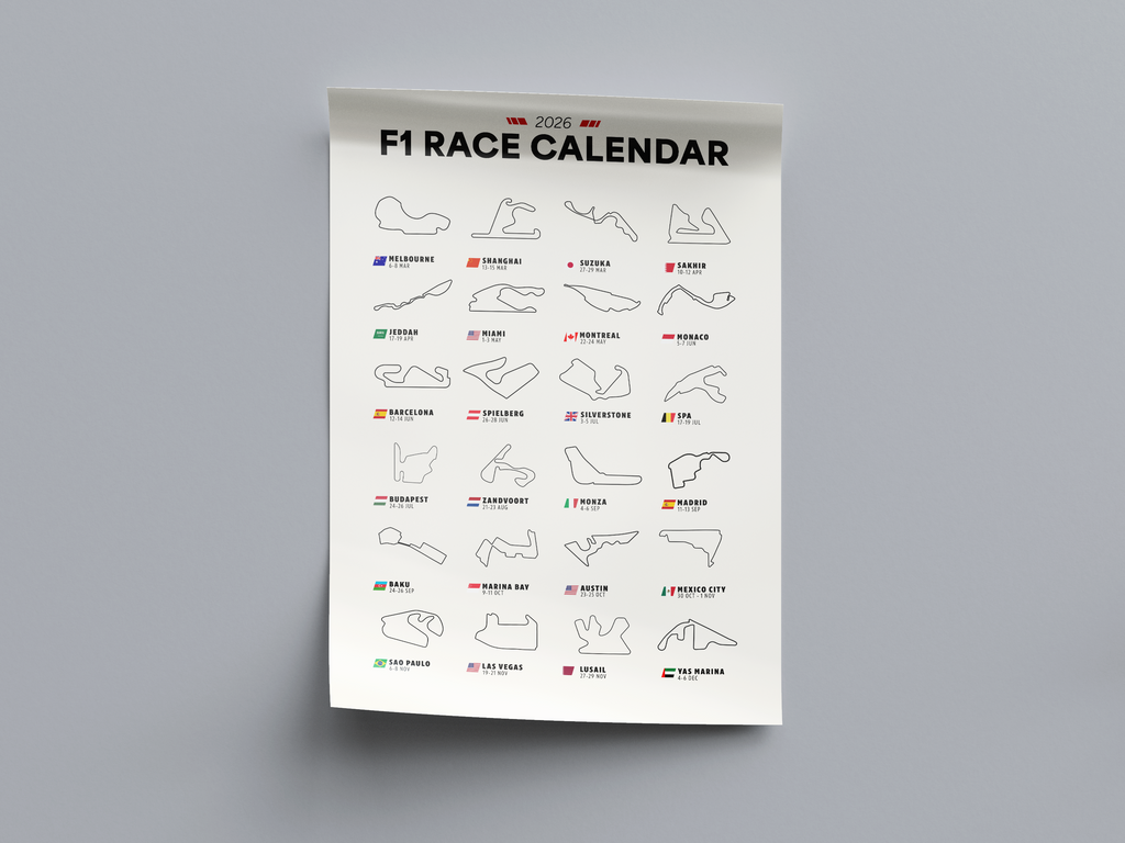 F1 2026 Calendar | Formula One Grand Prix | Digital