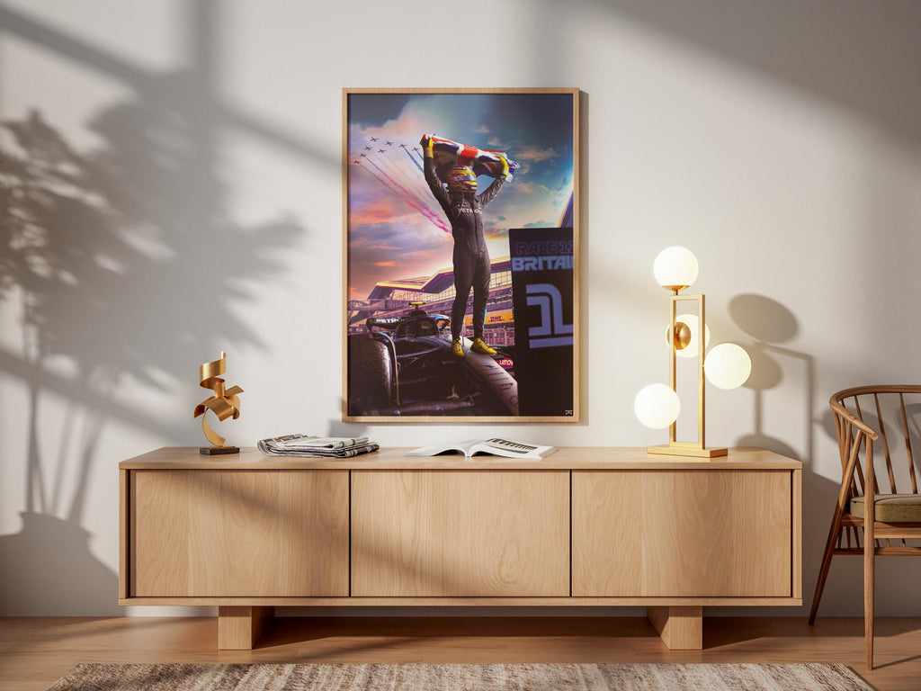 Lewis Hamilton 2024 Silverstone GP Record Breaking Win